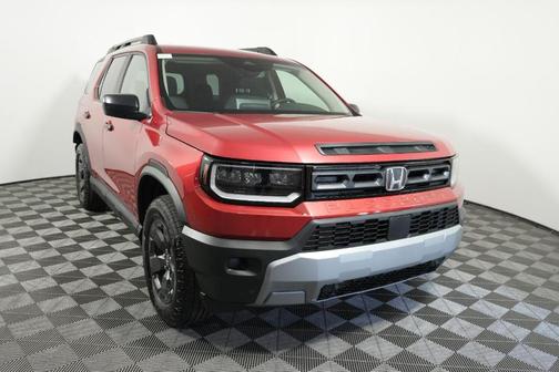 Radiant Red Metallic II 2026 Honda Passport RTL Towing