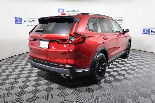Radiant Red Metallic 2026 Honda CR-V Hybrid Sport-L