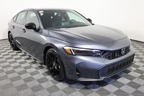 Meteorite Gray Metallic 2026 Honda Civic Sport