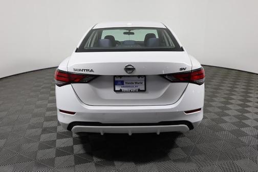 Aspen White 2021 Nissan Sentra SV