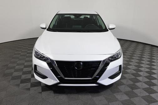 Aspen White 2021 Nissan Sentra SV