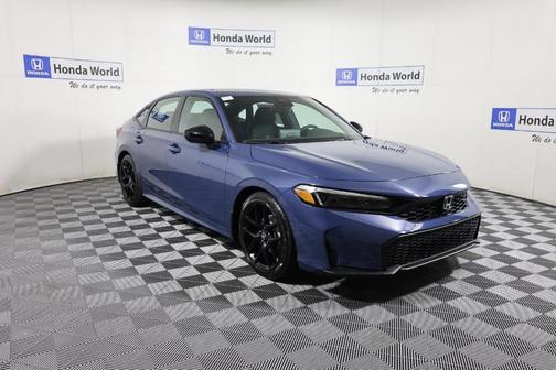 Blue Lagoon 2026 Honda Civic Sport