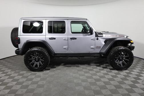 Billet Silver Metallic Clearcoat 2021 Jeep Wrangler Unlimited Rubicon