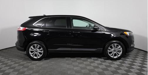 Agate Black Metallic 2024 Ford Edge Titanium