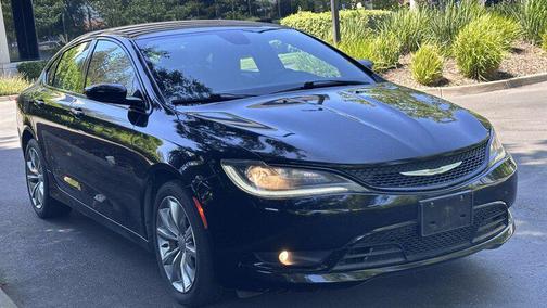 Black Clear Coat 2015 Chrysler 200 S