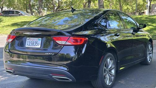 Black Clear Coat 2015 Chrysler 200 S