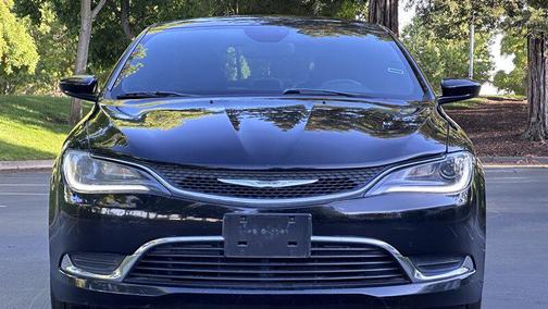 Black Clearcoat 2015 Chrysler 200 S