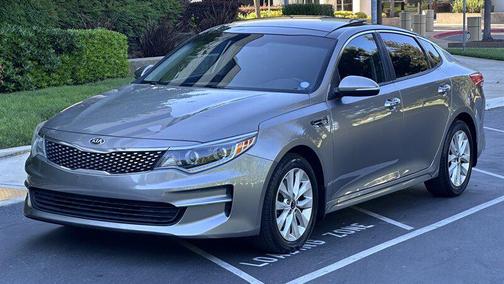 Moss Gray 2016 Kia Optima EX