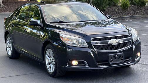 Black Granite Metallic 2013 Chevrolet Malibu Eco Premium Audio