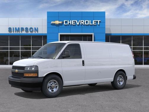 Summit White 2026 Chevrolet Express 2500 LT