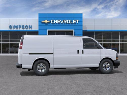Summit White 2026 Chevrolet Express 2500 LT