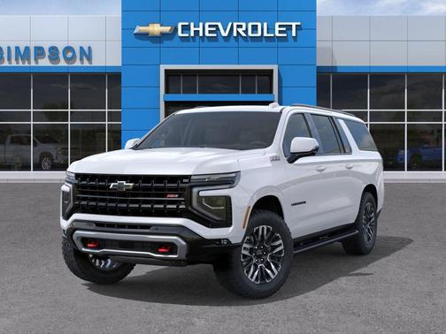 Summit White 2026 Chevrolet Suburban Z71, 4WD