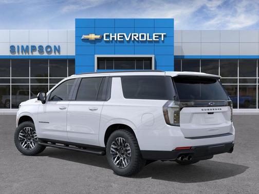 Summit White 2026 Chevrolet Suburban Z71, 4WD