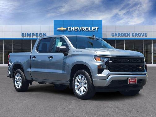 Sterling Gray Metallic 2026 Chevrolet Silverado 1500 Custom