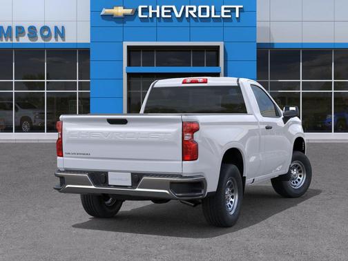 Summit White 2026 Chevrolet Silverado 1500 WT