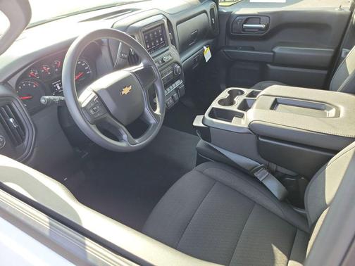 Summit White 2026 Chevrolet Silverado 1500 Custom