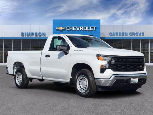 Summit White 2026 Chevrolet Silverado 1500 WT