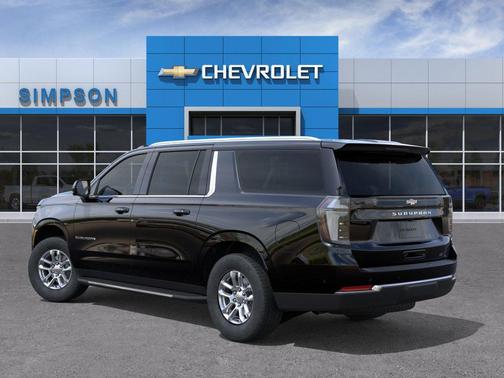 Black 2026 Chevrolet Suburban LT