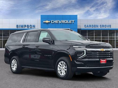 Black 2026 Chevrolet Suburban LT