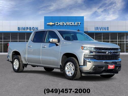 Silver Ice Metallic 2021 Chevrolet Silverado 1500 LT