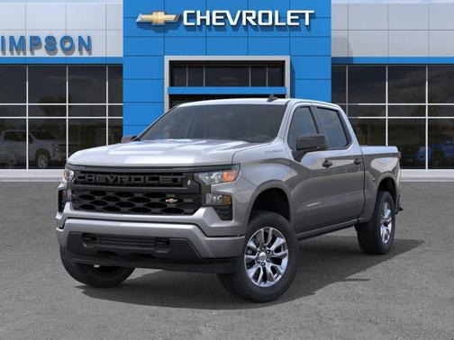 Sterling Gray Metallic 2026 Chevrolet Silverado 1500 Custom