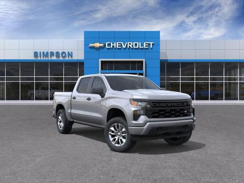 Sterling Gray Metallic 2026 Chevrolet Silverado 1500 Custom