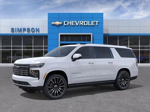 Polar White Tricoat 2027 Chevrolet Suburban High Country, 4WD