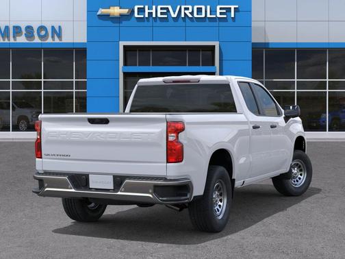 Summit White 2026 Chevrolet Silverado 1500 WT