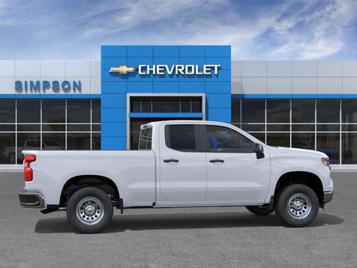Summit White 2026 Chevrolet Silverado 1500 WT
