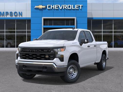 Summit White 2026 Chevrolet Silverado 1500 WT