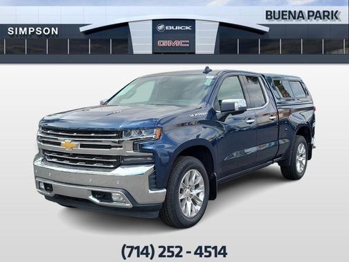 Northsky Blue Metallic 2020 Chevrolet Silverado 1500 LTZ