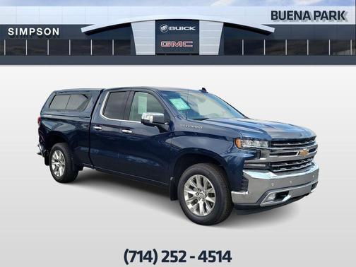 Northsky Blue Metallic 2020 Chevrolet Silverado 1500 LTZ