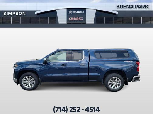 Northsky Blue Metallic 2020 Chevrolet Silverado 1500 LTZ
