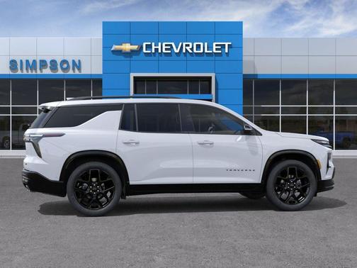 Polar White Tricoat 2026 Chevrolet Traverse RS