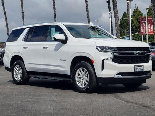Summit White 2023 Chevrolet Tahoe LS