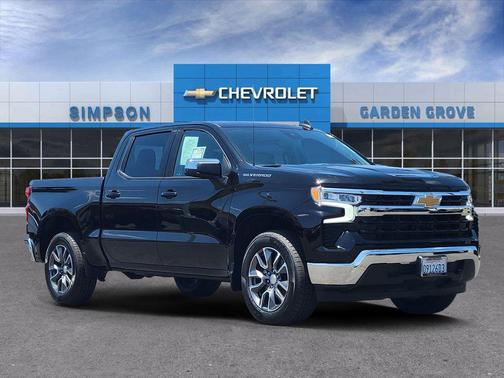 Black 2023 Chevrolet Silverado 1500 LT