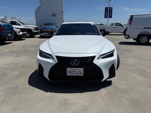 Ultra White 2025 Lexus IS 350 F Sport
