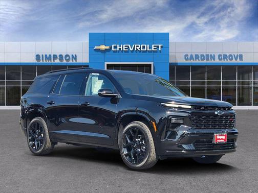 Mosaic Black Metallic 2026 Chevrolet Traverse RS