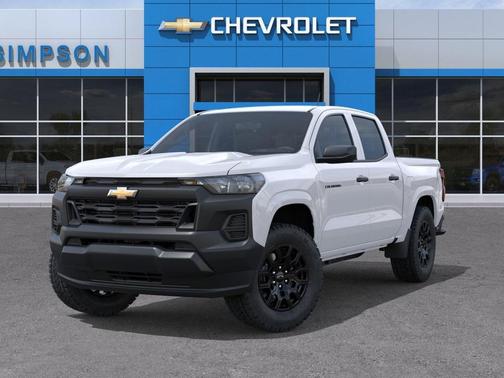 Summit White 2026 Chevrolet Colorado WT