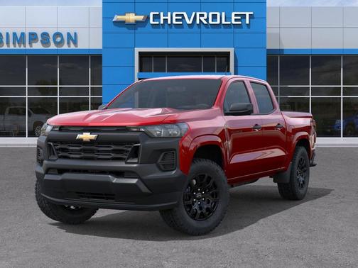 Radiant Red Tintcoat 2026 Chevrolet Colorado WT