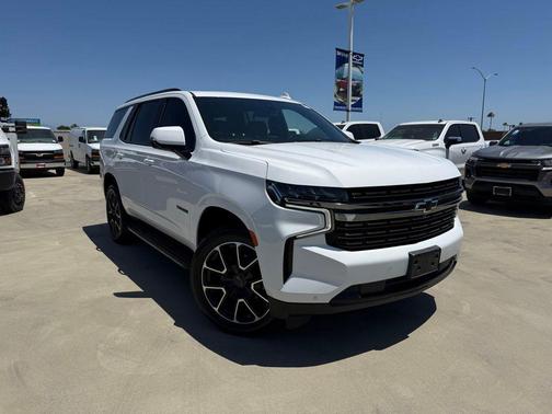 Summit White 2021 Chevrolet Tahoe 2WD RST