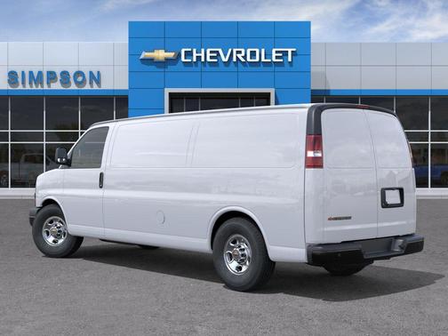 Summit White 2026 Chevrolet Express 2500 LT