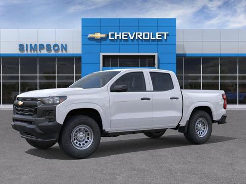 Summit White 2026 Chevrolet Colorado WT