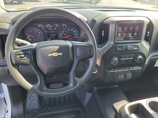 Summit White 2026 Chevrolet Silverado 1500 WT