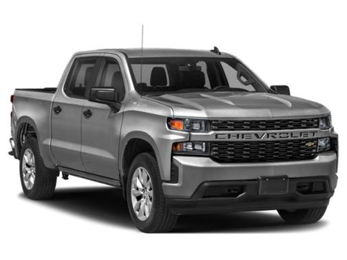 Northsky Blue Metallic 2021 Chevrolet Silverado 1500 Custom