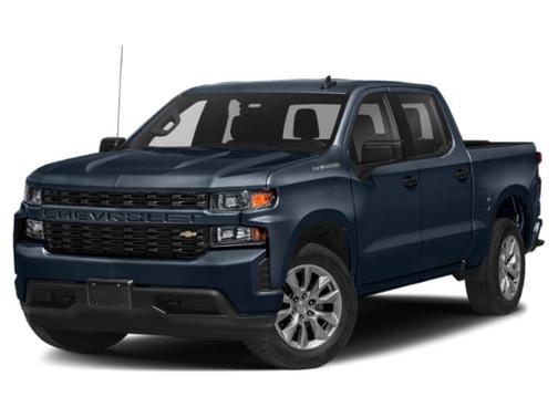 Northsky Blue Metallic 2021 Chevrolet Silverado 1500 Custom