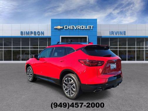 Red Hot 2023 Chevrolet Blazer RS