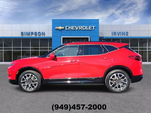 Red Hot 2023 Chevrolet Blazer RS