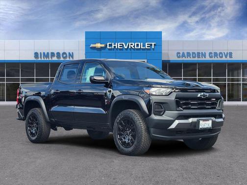 Black 2026 Chevrolet Colorado Trail Boss