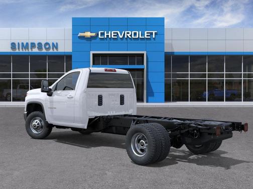 Summit White 2026 Chevrolet Silverado 3500 Work Truck